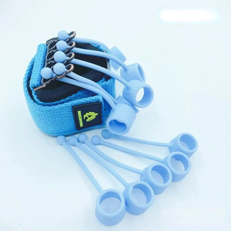 Silicone finger stretcher for rehabilitation and therapy use