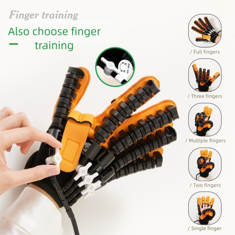 Hand rehabilitation robot glove with digital screen for therapy sessions